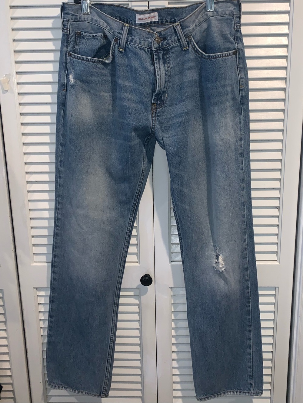 Bullhead Dillon Skinny distressed Men’s jeans light wash 36 32